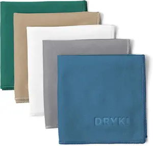 Pocket-Sized Sweat Towels - The Original Sweat Absorbing Handkerchiefs - Quick-Dry Microfiber Sweat Rags for Face, Hands, & Body - Men & Women - Gym, Sports, and Work (Creek: 5 Pack)Gift.