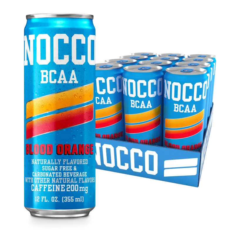 NOCCO BCAA Drink Apple Caffeine Free - 12 Fl Oz (Pack of 12) - 0mg