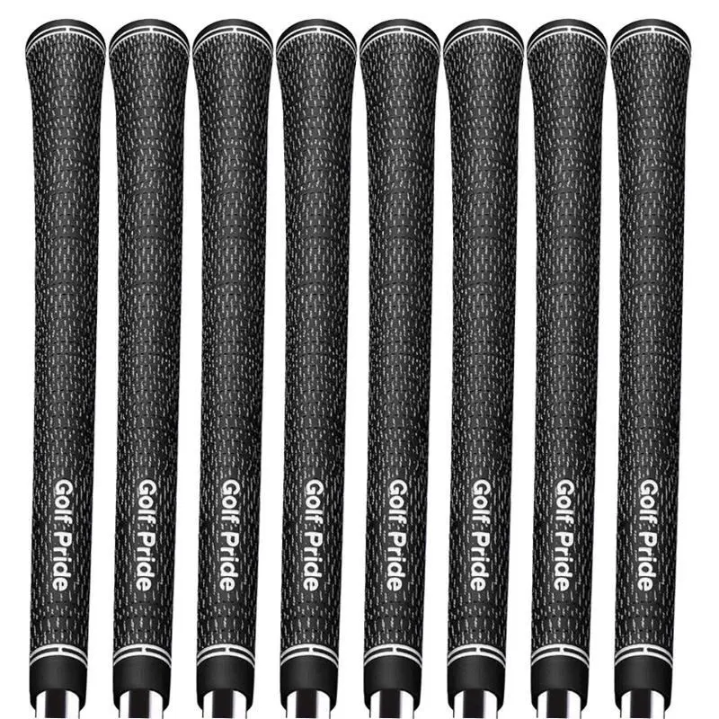Tour-Style Z-Grip Cotton Cord Golf Club Grips with White End Cap - Standard, Midsize Options for Irons, Woods, Putters