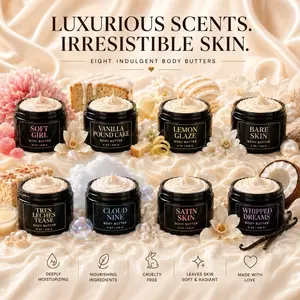 Limited Edition Whipped Body Butter, 8oz Moisturizing Glow Cream from SkinSummers Vault Collection