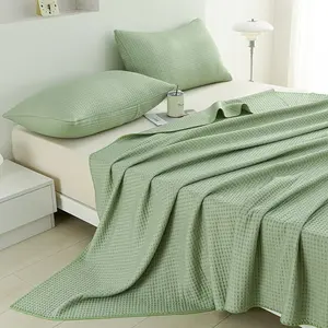 New Arrival! Lightweight Summer Quilt, Cold Sensory Fabric Air Conditioning Blanket, Breathable Moisture-Wicking, Single & Double Size Available, Lightweight Quilts