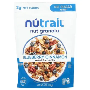 NuTrail Nut Granola, Blueberry Cinnamon, 8 oz (227 g)