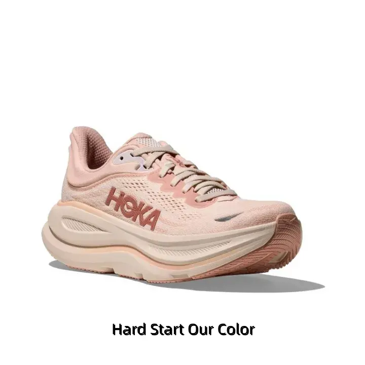 Nude Blush Dark Rose Accent Comfort Walking Sneakers Breathable Mesh Upper Oversized Cloud Cream Beige Midsole Shock Absorb Design For Marathon Practice, All-Day Standing Jobs & City Jogging