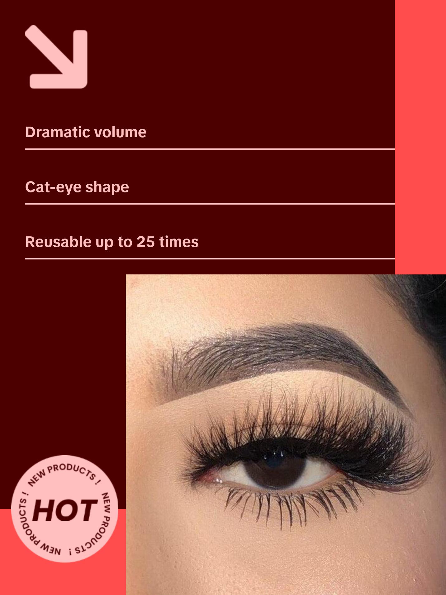 Drea | 3D Mink Strip Lashes