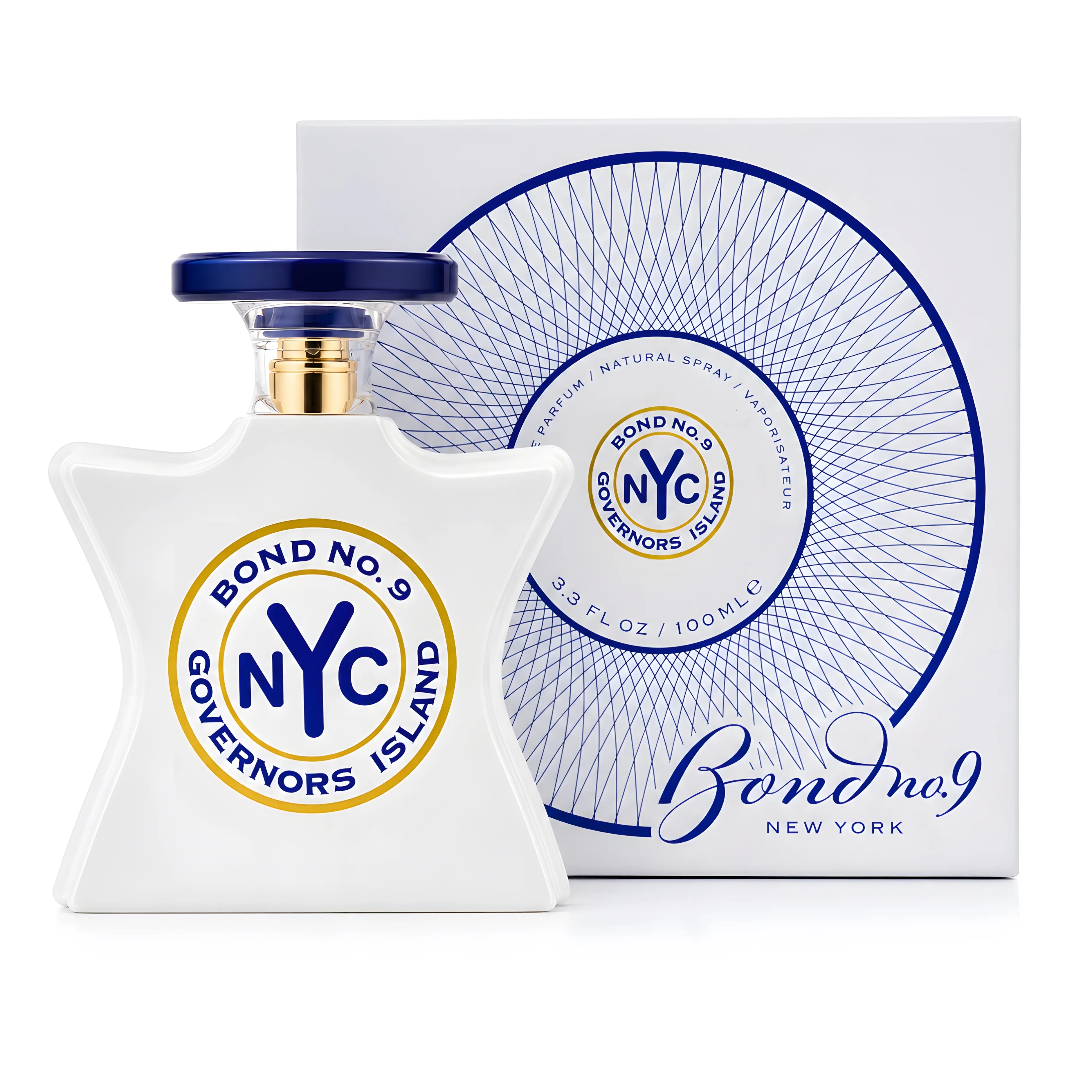 Bond No.9 Governors Island For Men's 3.4 Oz, Fresh Warm & Spicy