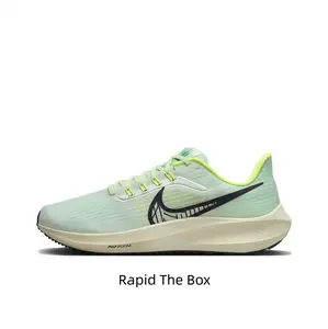 Mint green upper with neon yellow accents — this shoe brings a fresh, energetic vibe to your run. The breathable mesh keeps feet cool during long miles, while the responsive foam absorbs impact without adding bulk.