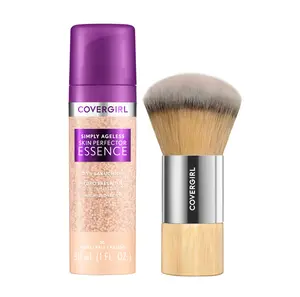COVERGIRL Simply Ageless Essence + Blending Brush Bundle