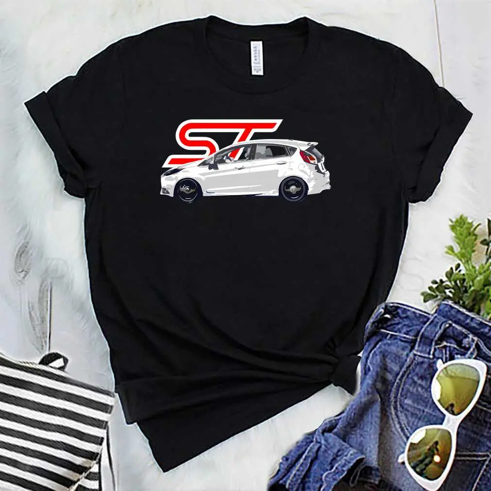 Ford Fiesta St - White T-Shirt