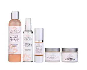 Glimmer Goddess Organic Anti-Wrinkle Solution 5 PC KIT moisturizer vitamin