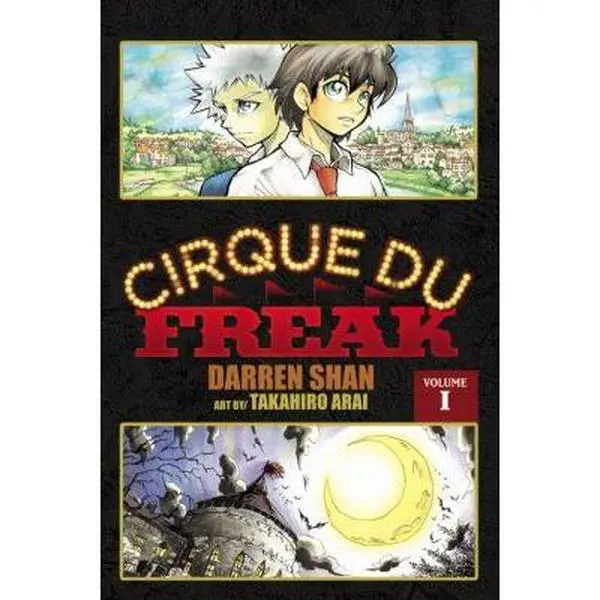 USED Book - Cirque Du Freak: The Manga, Vol. 1 by Darren Shan (Paperback) - english