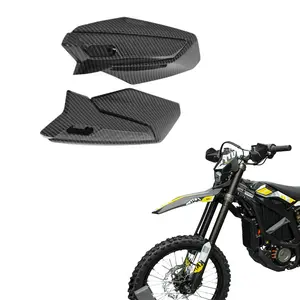 Handlebar Cover for Surron Ultra Bee, Water Transfer Carbon Fiber Pattern Hand Guard Hand Bar Protect Cover for Sur Ron Offroad E-Bike Dirtbike