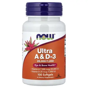 NOW Foods Ultra A & D3, 100 Softgels