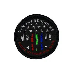 "Salute To Those Who Serve" Woven Velcro Patch