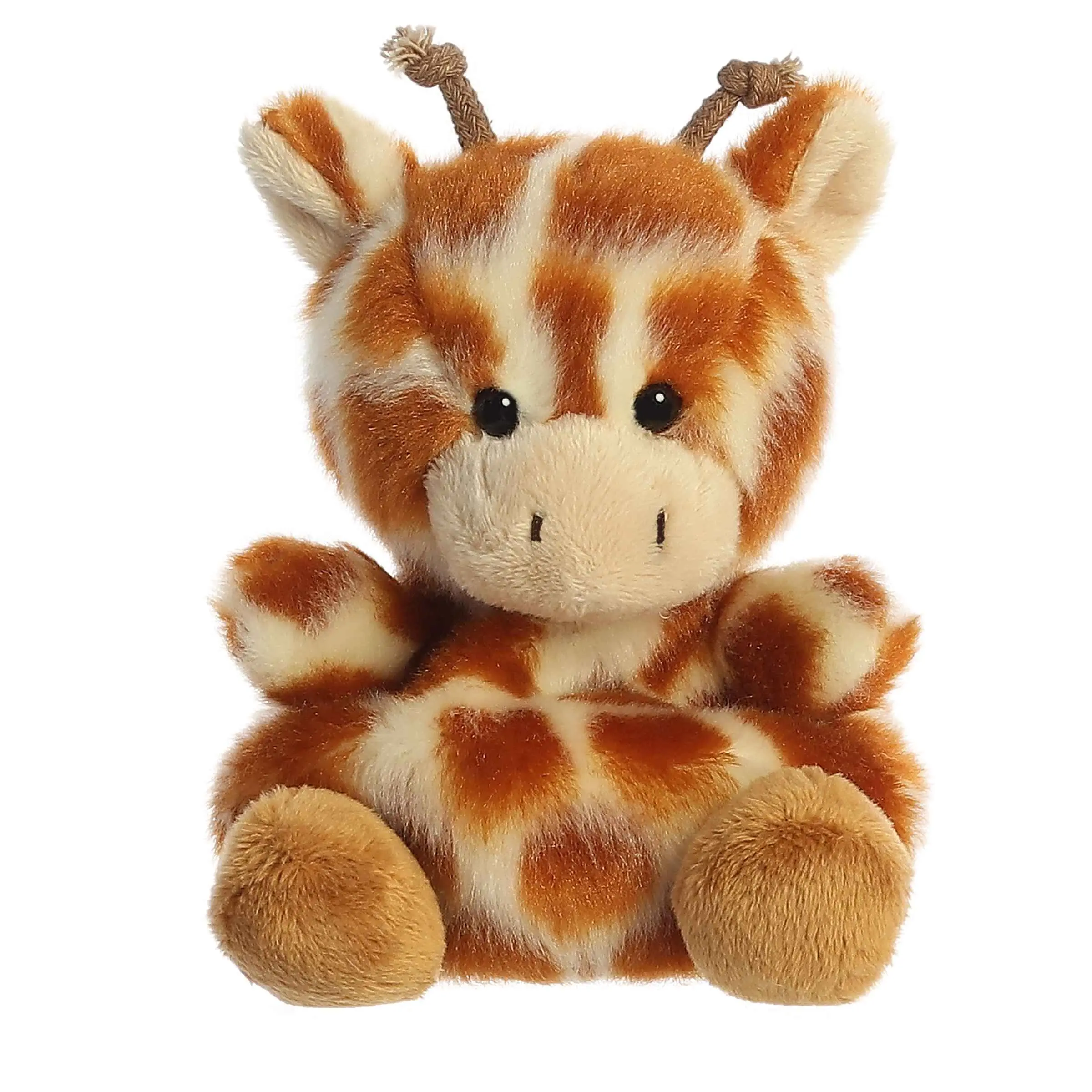 Palm Pals Adorable Safara Giraffe 5 inch Brown Mini Soft Plush Collectable Stuffed Animal Palm Pals Adorable Safara Giraffe 5 inch Brown Mini Soft Plush Collectable Stuffed Animal