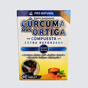 ProNatural Curcuma Ortiga Ajo Rey Ginger Dietary Supplement 60 Tablets