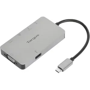 Targus USB-C Single Video 4K Docking Station with 100W of Power Delivery - Gray
