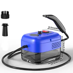 Steam cleaner, suitable for various scenarios including carpet cleaning, range hood, car interiors, kitchens, bathrooms, etc., also perfect for gifting to friends