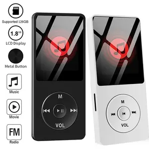 Portable Mini MP3 Player HiFi Music Walkman 4.0 Bluetooth Support Two-Way Transmission FM Radio Voice Recorder eBook Auto Browse medium