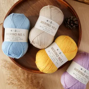 Pure Wool Yarn Thread, 245 Needle Thick Alpaca Wool Yarn, Beginner Friendly, Handmade Knitting Crochet, Fall Winter Fashion Outerwear Scarf Hat Gloves Rug Seat Pad Craft Fabric