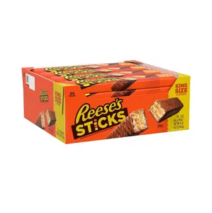 REESE’S Sticks Chocolate Snack – King Size, 3 oz, 24-Pack