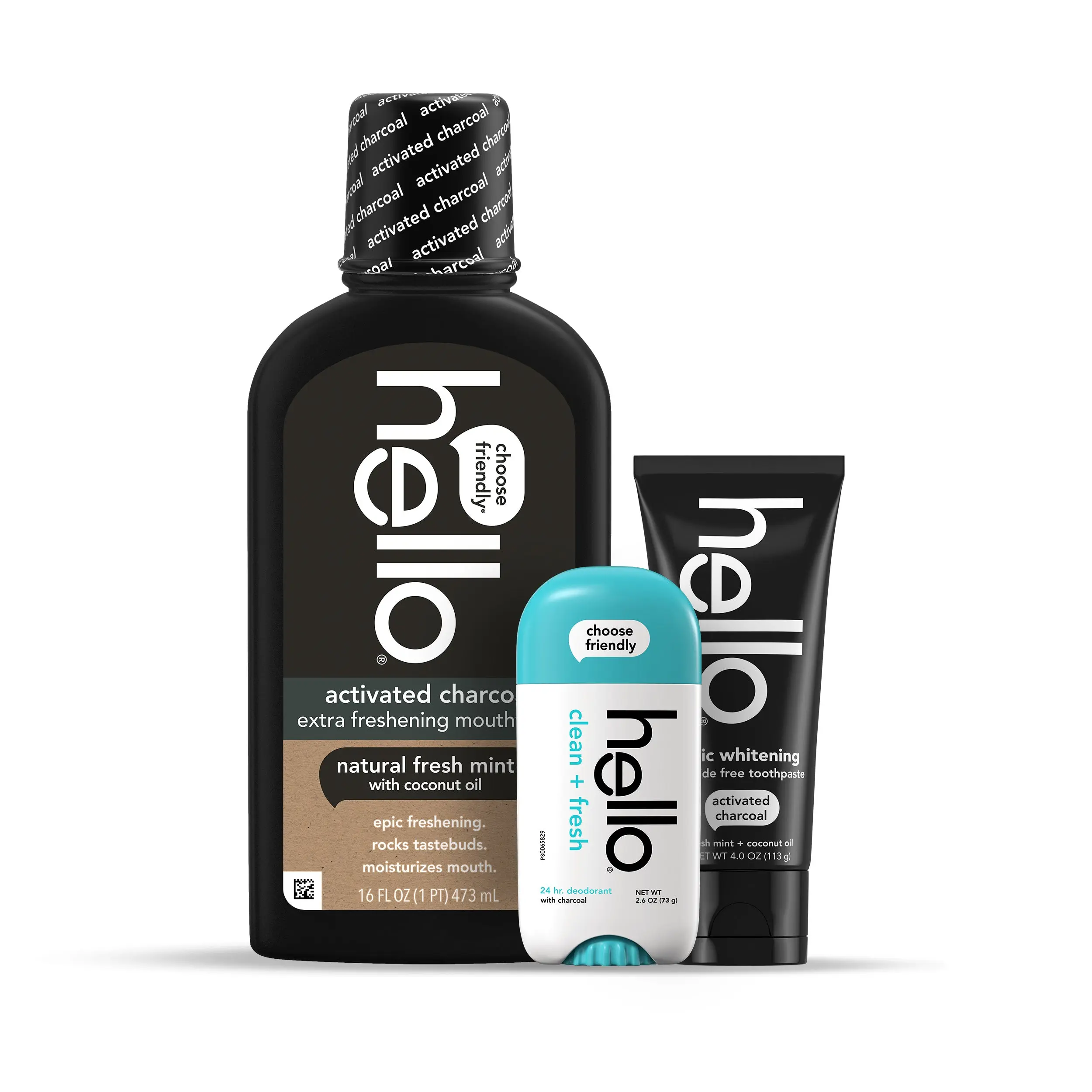 hello complete charcoal care bundle