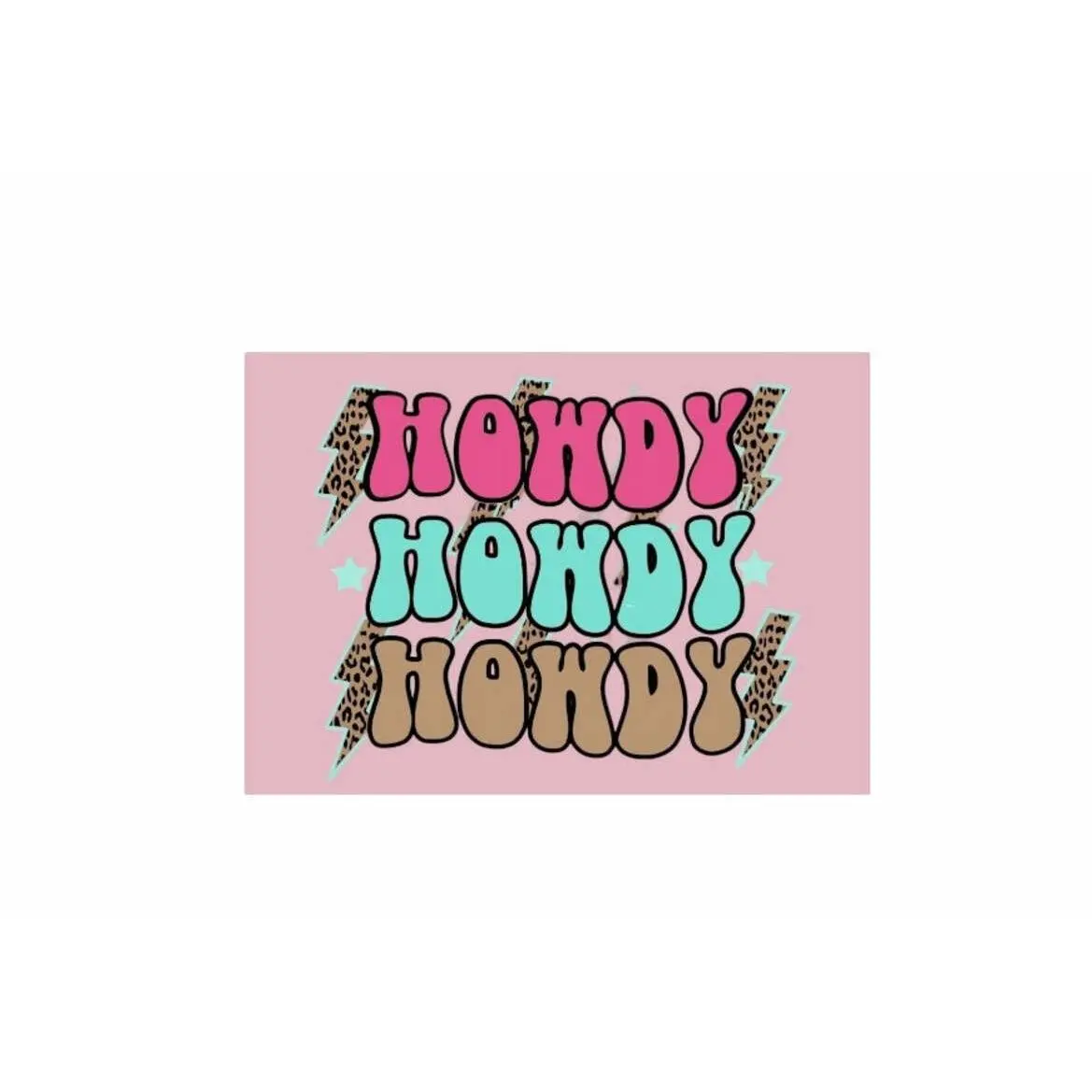 Thank You cards - Howdy 100 pack Thank You cards - Howdy 100 pack