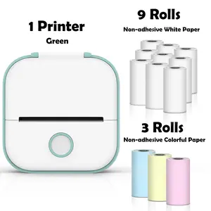 Amoda Phomemo T02 Mini Thermal Printer – Wireless Pocket Sticker Printer for DIY, Journaling & Gifts Amoda's
