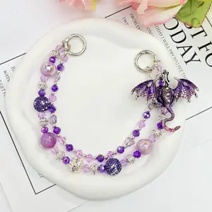 Dragon Bag Accessories,Decorated Handbag Strap, Fashionable Elegant Chain Strap for Handbag, Shoulder Crossbody Bag, Short Handle Replacement Charms