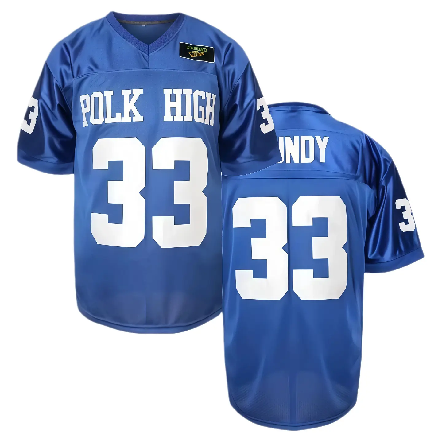 Football AL Bundy #33 Jersey  White Blue Sports 33 AL Jersey Sports Shirt Men's 90s Hip Hop Clothing Party S-XXXL compression shirt