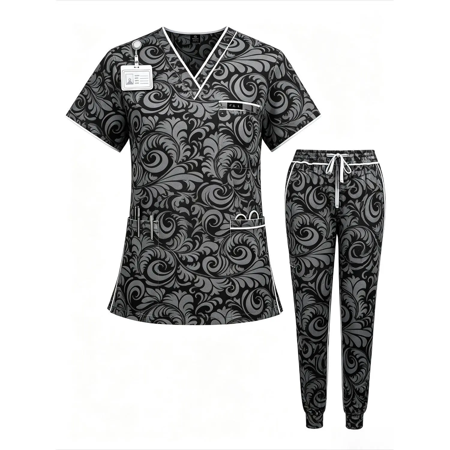 Unisex Medical Scrubs & Accessories for Nurses and Veterinarians - Dental & Pet Clinic Uniform Sets