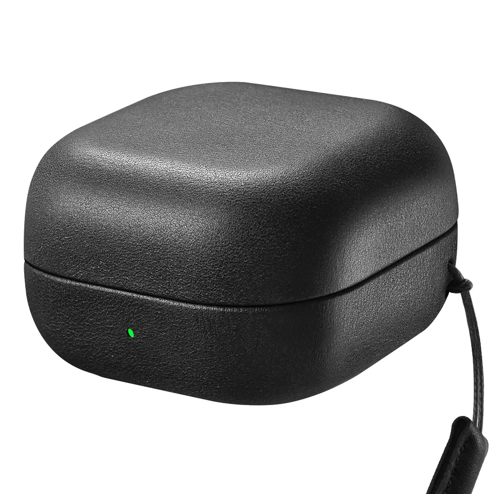 Genuine Top Grain Cowhide Leather Case for Samsung Galaxy Buds4, Galaxy Buds4 Pro - Premium Protective Cover with Precision Cutout