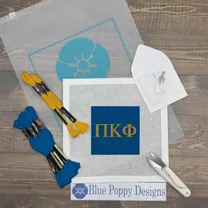 Pi Kappa Phi 4x4 Needlepoint Kit