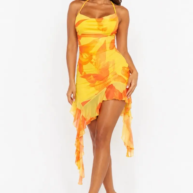 Fuego Tropical Dress
