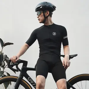 Summer Short Sleeve Cycling Jersey Bib Shorts Cycling Pants Bicycle Mountain Road Bike Cycling Set Spare Bikeshorts Tight Sports Workout Tops