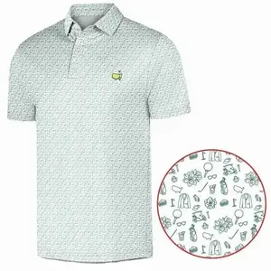 2025 Masters Inspired Golf Polo Shirt for Men | Classic Lightweight Performance Polo