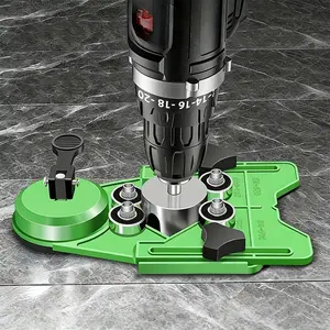Tile Hole Locator, Glass/marble Hole Finder, Tile Bevel Tool, Suction Cup Hole Locator, Drilling Positioner, Glass Suction Hole Opener