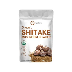 Micro Ingredients Organic Shiitake Mushroom Powder, 8oz