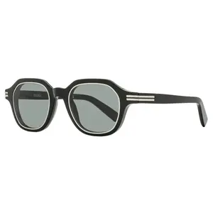 Zegna Square Rimmed Sunglasses EZ0250 01A Black 49mm