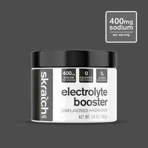 Skratch Labs Electrolyte Booster 400mg Sodium Unflavored Hydration Supplement for Fitness & Healthcare Drinks 0 Calories 0 Sugar Dietary Edible Skratch Labs Electrolyte Booster 400mg Sodium Unflavored Hydration Supplement for Fitness & Healthcare Drinks 0 Calories 0 Sugar Dietary Edible