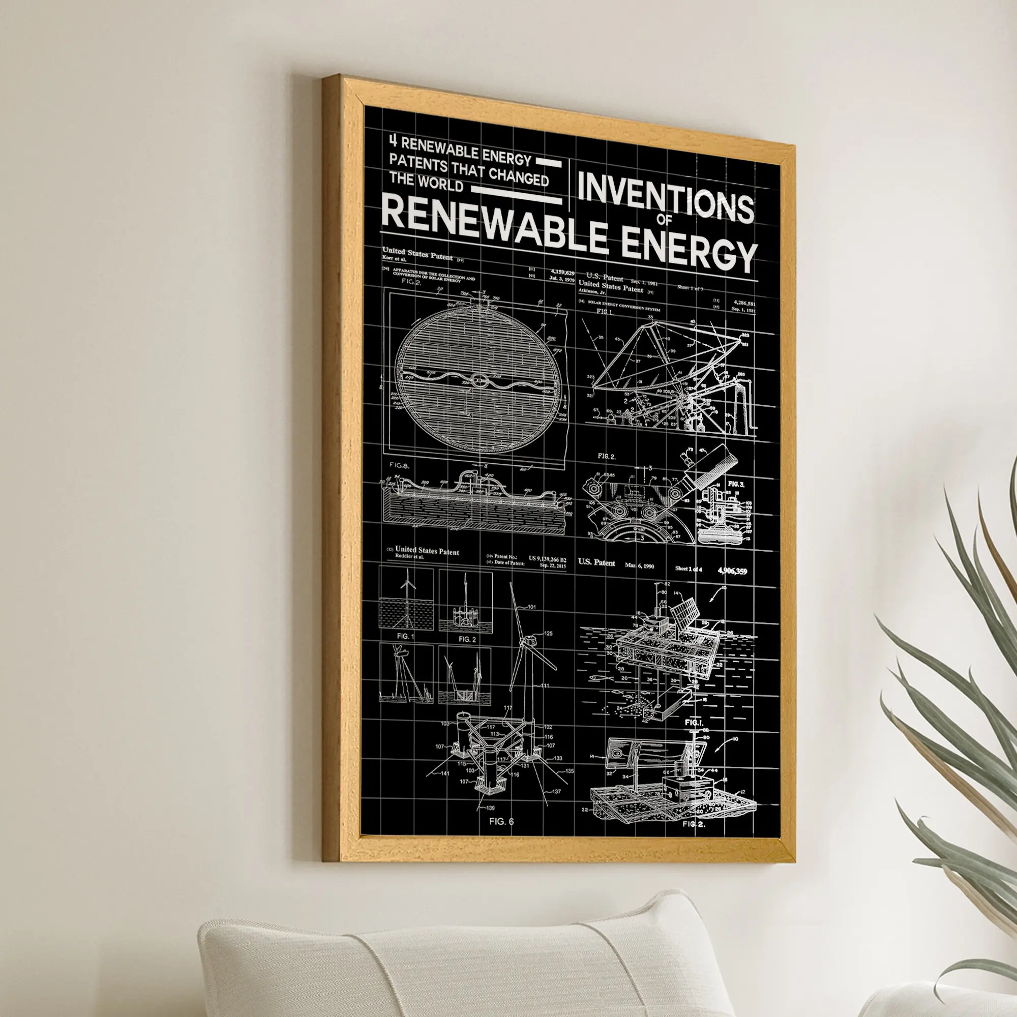 Innovations in Renewable Energy: Patent Posters - Climate Change Wall ...