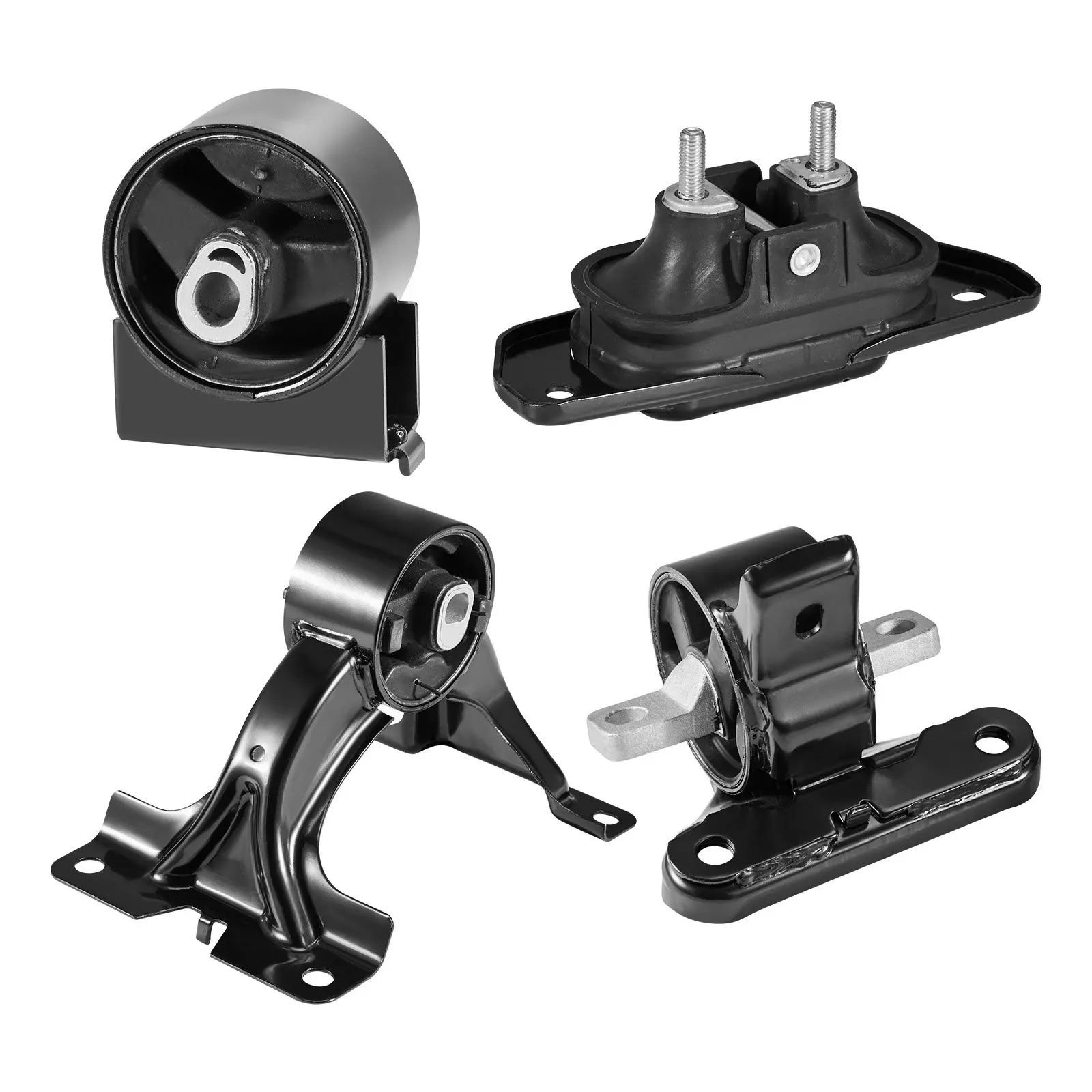 【Summerfinds】VEVOR Engine Motor Mount and Transmission Mount Kit Replacement, Set of 4, Compatible with 2011–2016 Chrysler Town & Country 3.6L V6, Replace OE #   A5665, A5480, A5589, A5577, Secure Support, Aluminum Alloy, Exact Fit, Rubber Mounts