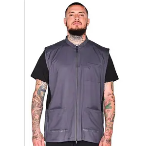 Barber Strong Barber Vest Grey