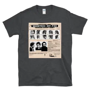 TED BUNDY WANTED BY THE FBI POSTER - Serial Killer - T-shirt