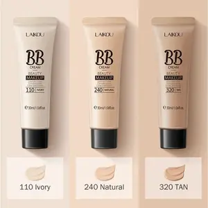 BB Cream Liquid Foundation – Brightening, Hydrating & Pore-Blurring Makeup Base ✨