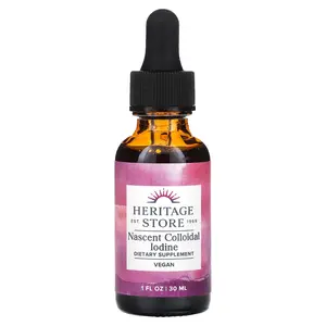 Heritage Store Nascent Colloidal Iodine, 1 fl oz (30 ml)