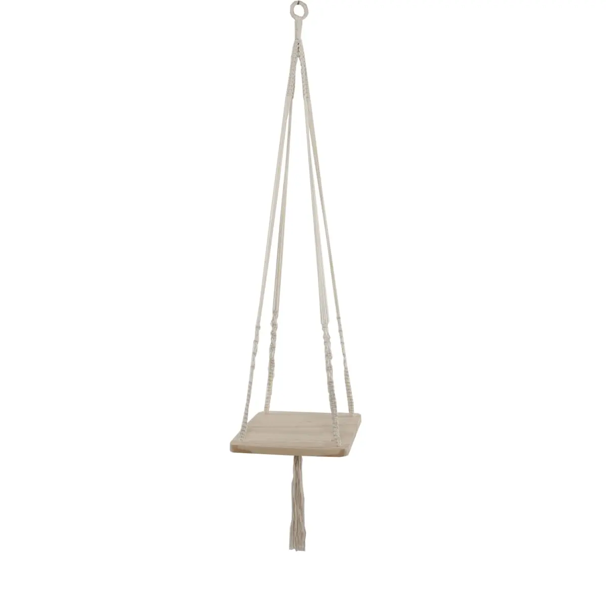 10X10' Macrame Hanging Shelf