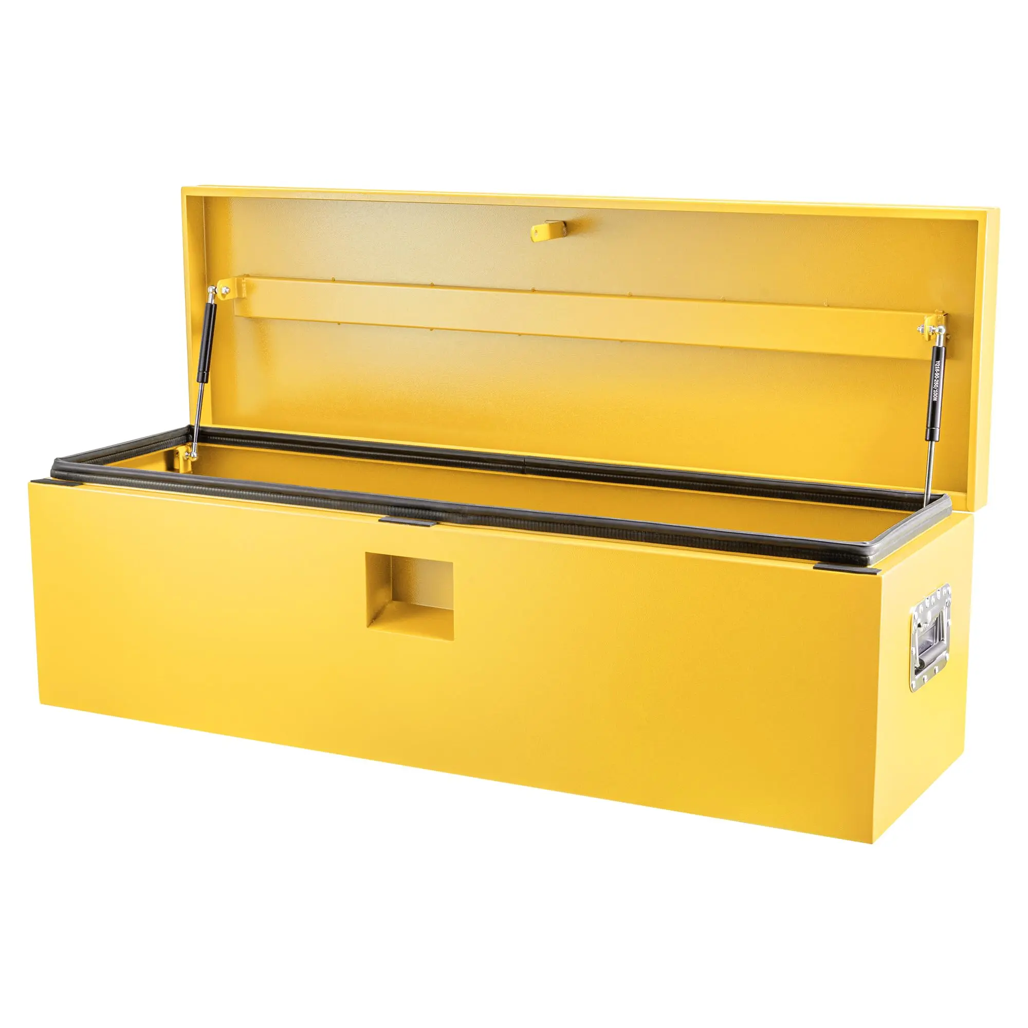 Garvee Steel Toolbox for Pickup Truck, Durable Toolbox with Double Lid, Lockable and Weather-Resistant, Fits Pickup Trucks, Vans, Caravans, Trailers
