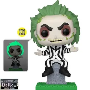 Funko Pop! Beetlejuice #1757 – Glow-in-the-Dark Vinyl Figure | Exclusive Collector Edition
