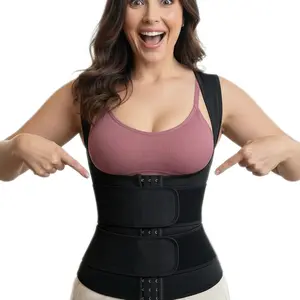 Women’s Neoprene Fitness Vest – Adjustable Sports Tank for Training and Daily Wear Breathable Workout Tops Athletic Compression Shirts