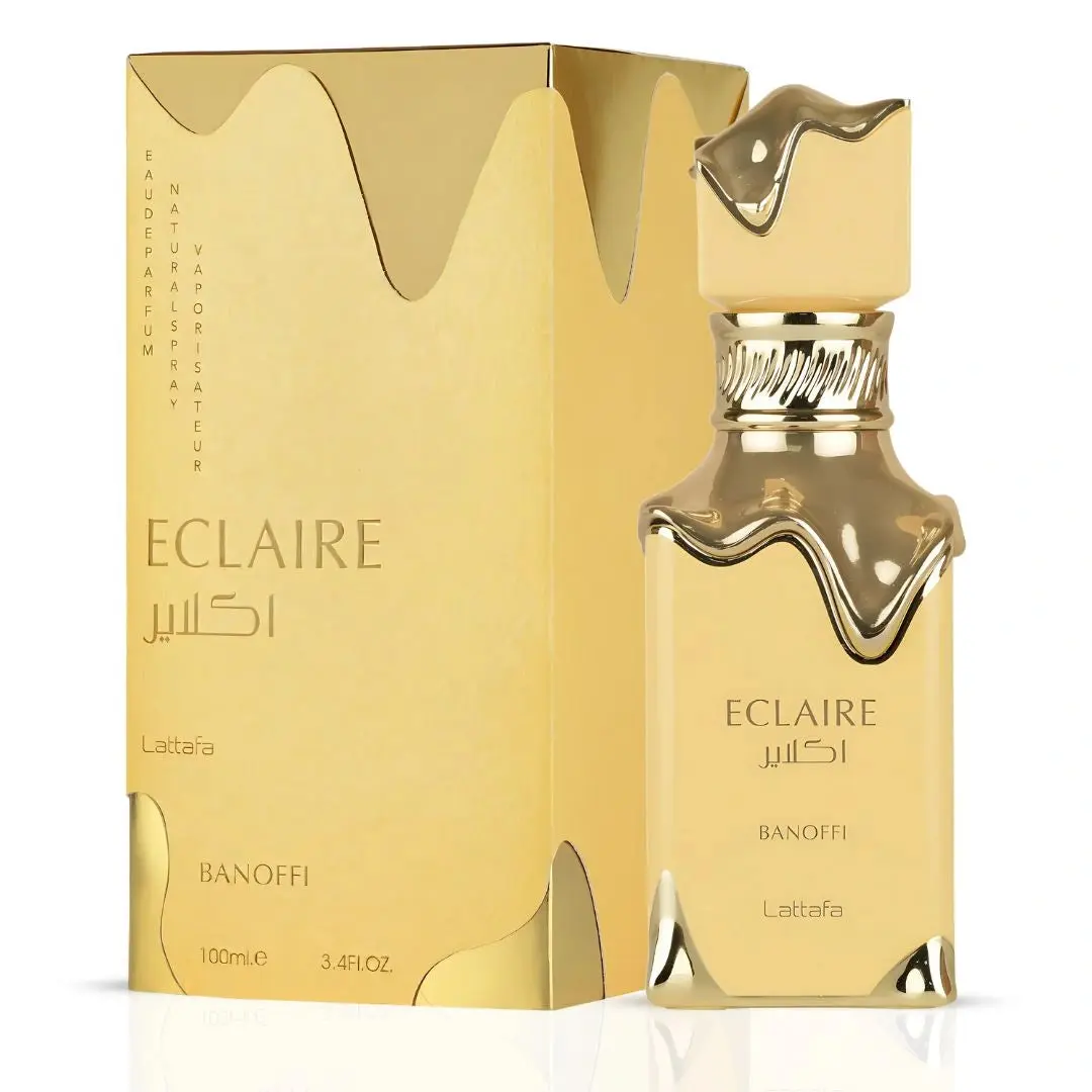 Eclaire Banoffi Eau de Parfum Spray 100ml (3.4oz) by Lattafa | A Deliciously Creamy Indulgence